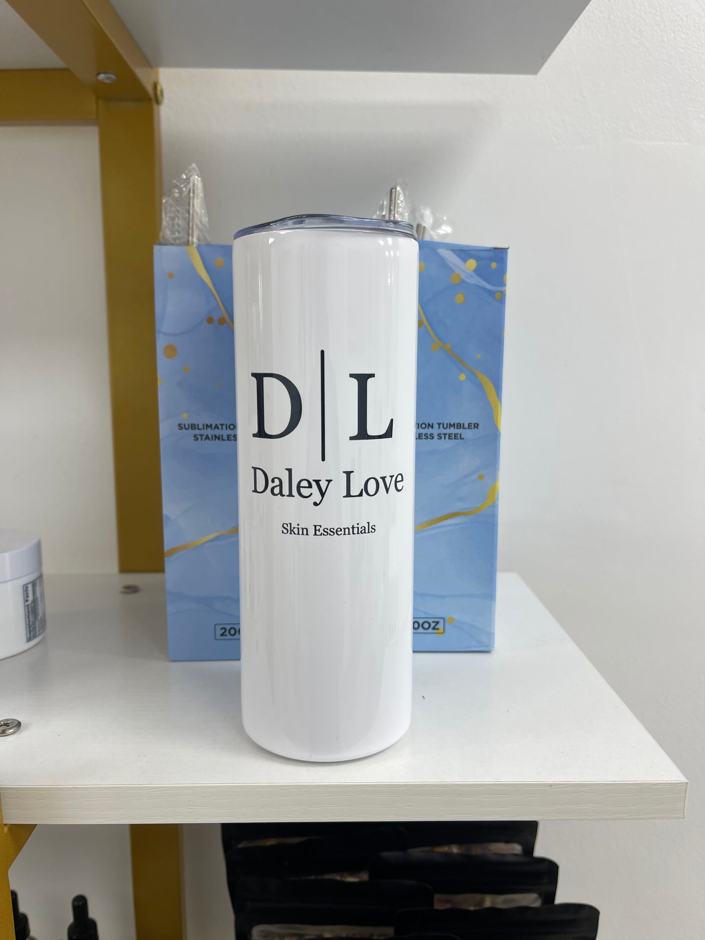 Daley Love White Tumbler