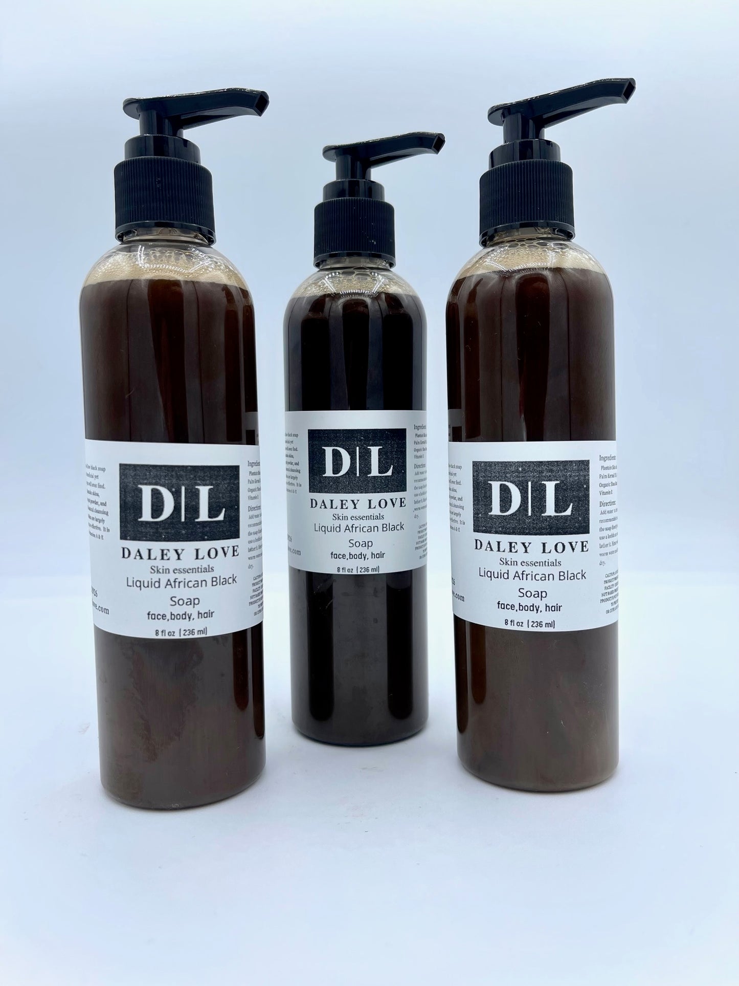 Liquid African Black Soap